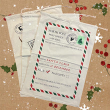Load image into Gallery viewer, Santa's Sack