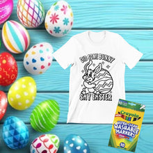 Load image into Gallery viewer, Happy Easter Colour it, Wear it, Wash it T shirts