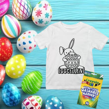 Load image into Gallery viewer, Happy Easter Colour it, Wear it, Wash it T shirts
