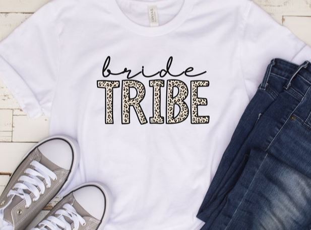 Short Sleeved Bride Tribe T shirt