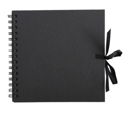Personalised Spiral Bound Notebook with Matching Ribbon